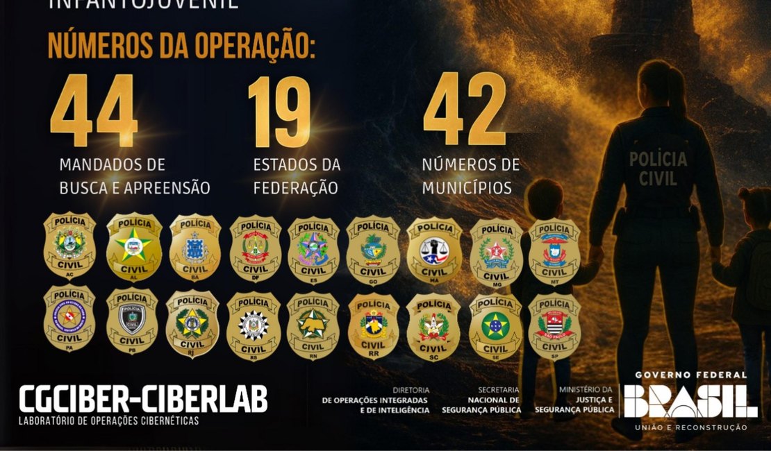 Polícia Civil prende jovem de 21 anos por armazenar conteúdo de abuso infantil durante operação em Alagoas