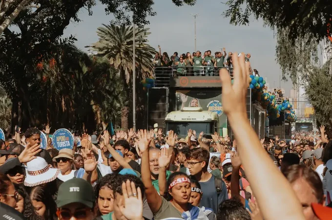 Marcha para Jesus reúne público evangélico em São Paulo