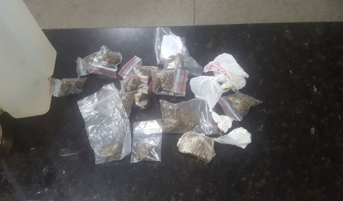 Cinco pessoas são detidas com drogas em Maceió e Rio Largo