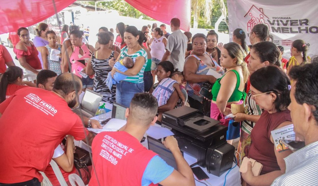 Programa Assistência Com Você realiza mais de 300 atendimentos no Campo Redondo, em Penedo