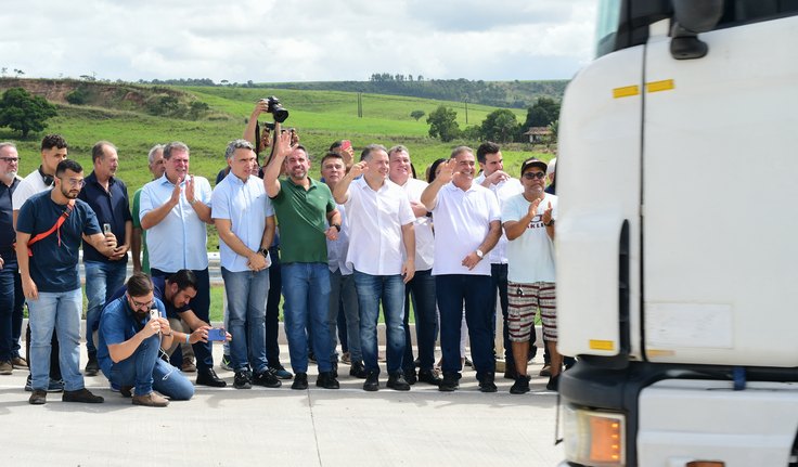 Paulo Dantas participa da liberação de trecho da BR-101 em São Miguel dos Campos