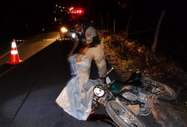 Motociclista morre ao se chocar com jumento em Girau do Ponciano