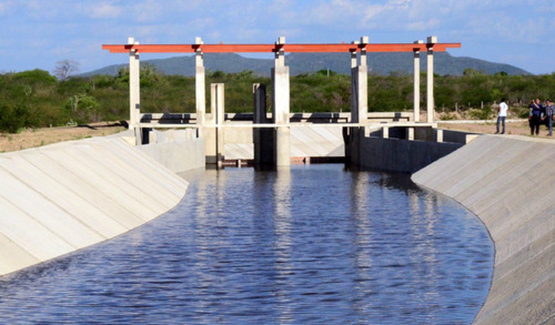 Canal do Sertão avança por 123 Km em Alagoas