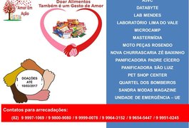 Grupo faz campanha de arrecadação de alimentos para famílias carentes no Agreste