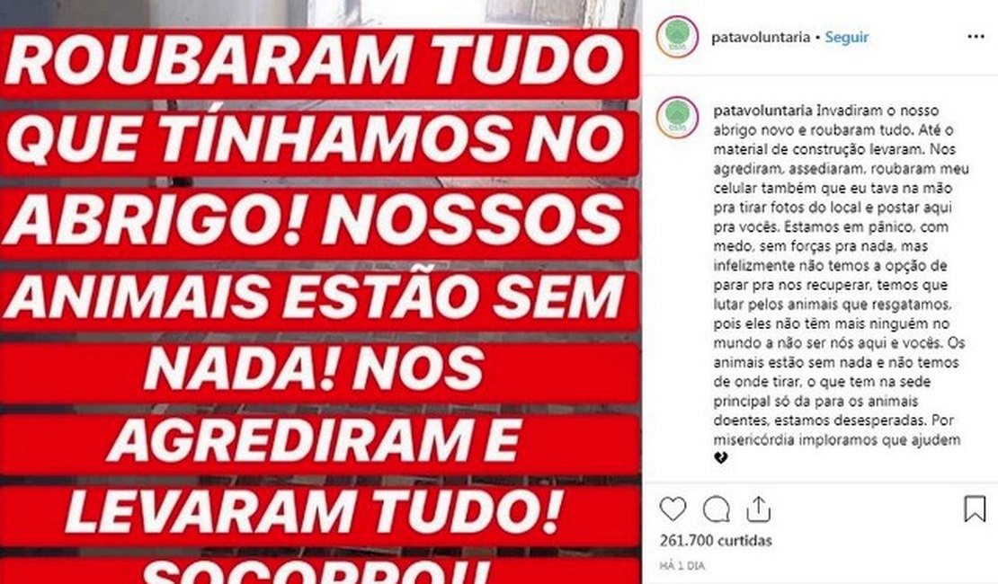 Proprietárias da ONG Pata Voluntária são presas suspeitas de fraude em Maceió