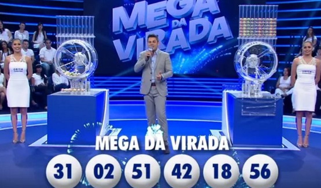 Apostador de Água Branca/AL leva R$ 41 milhões na Mega-Sena da Virada