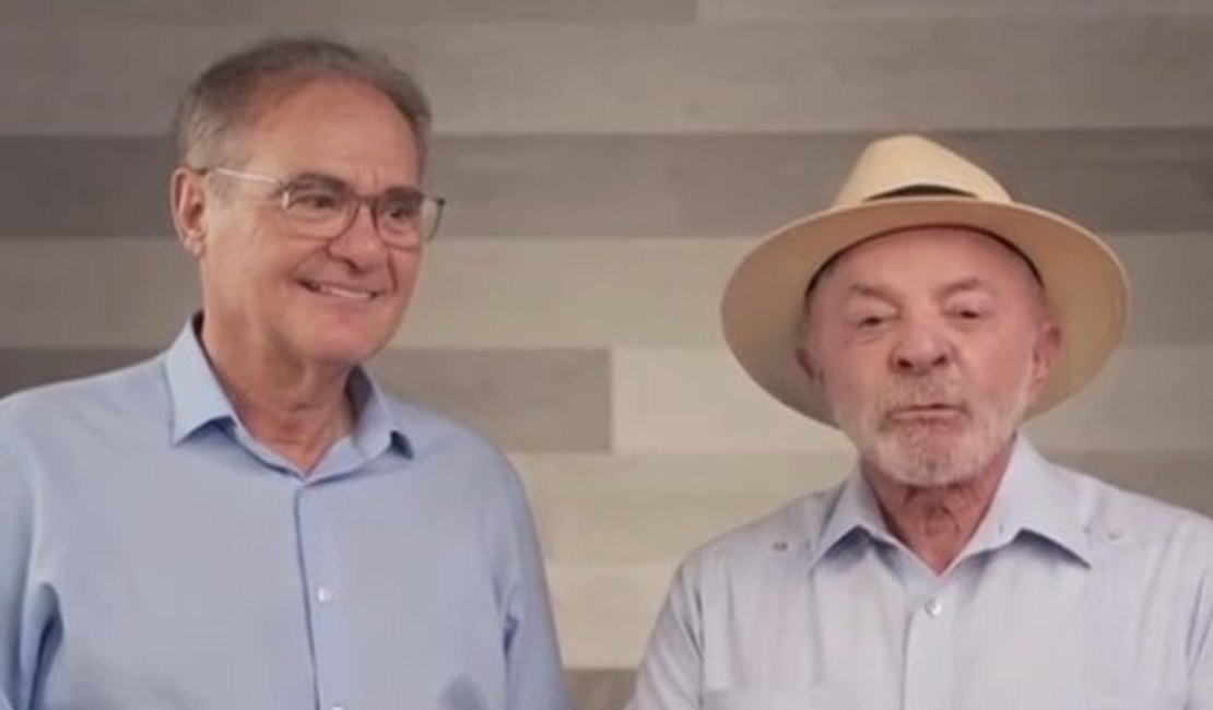 “Ninguém sabe trabalhar como ele no Senado”, diz Lula em apoio a Renan Calheiros