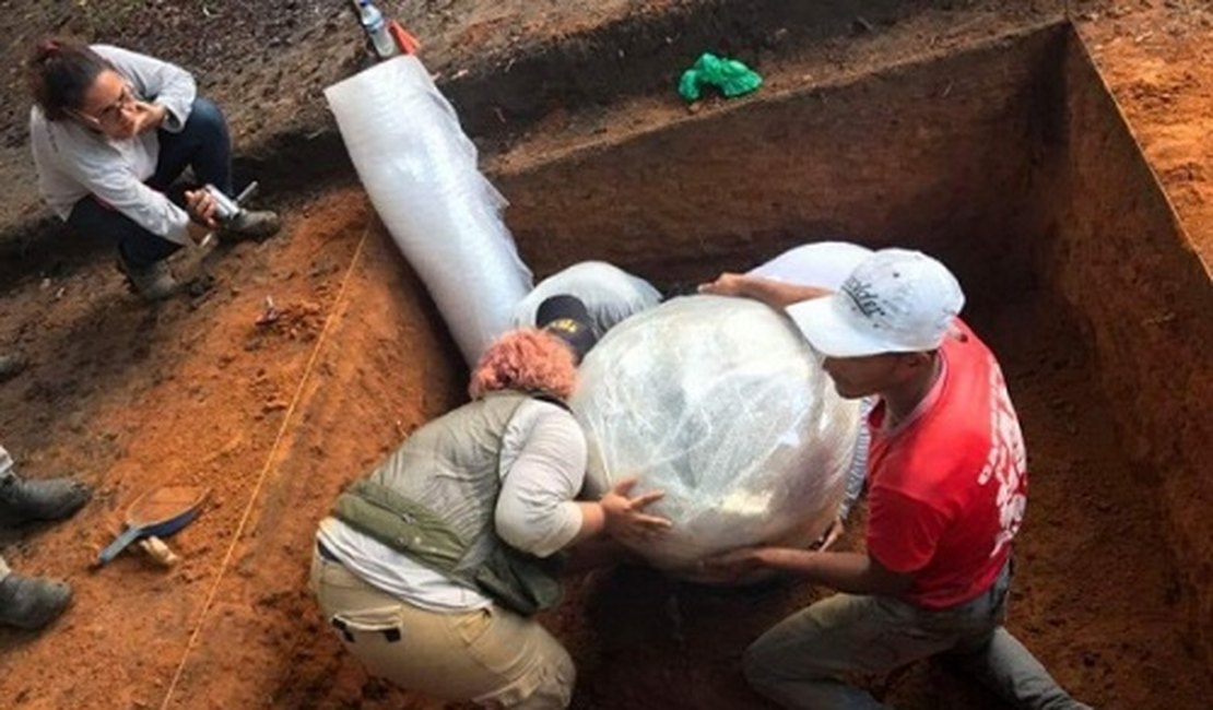 Arqueólogos encontram urna funerária indígena de mil anos na Zona da Mata