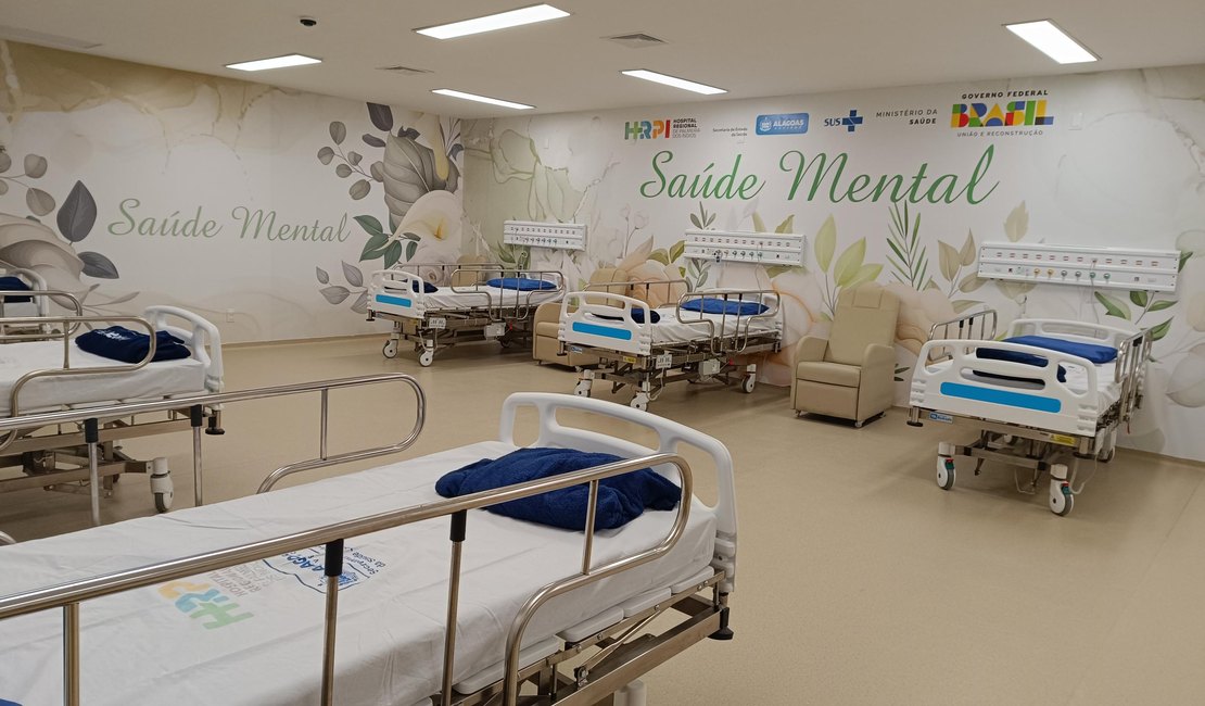 Hospital Regional de Palmeira dos Índios amplia rede de assistência com novos leitos de saúde mental