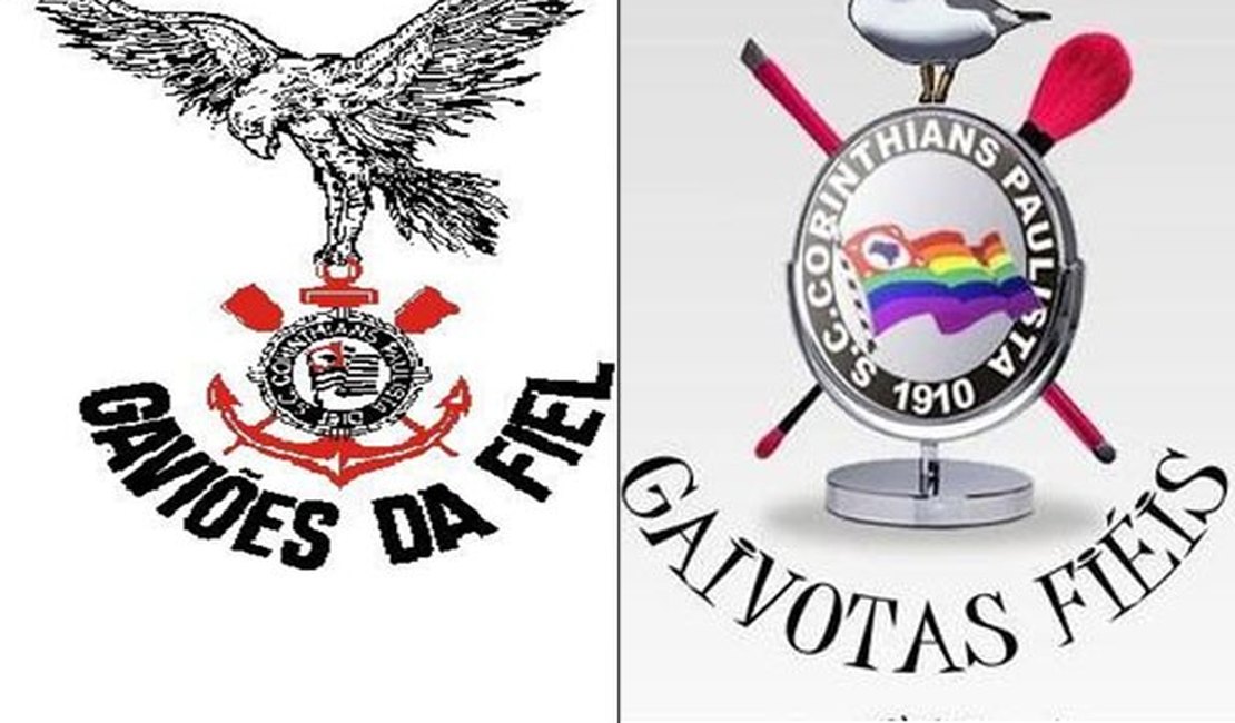 Gaviões da Fiel acusa de plágio a torcida corintiana gay Gaivotas Fiéis