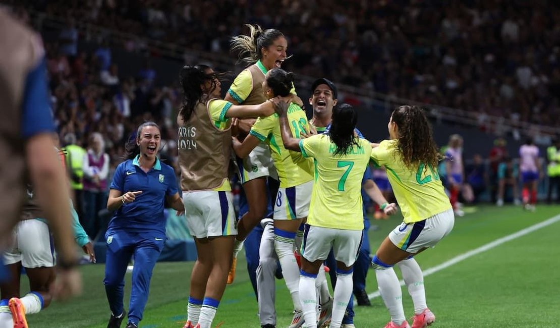 Brasil derrota França e avança para a semifinal das Olimpíadas de Paris 2024