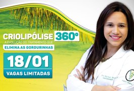 Fisioterapeuta de Arapiraca realiza sessões de Criolipólise 360º no dia 18 de janeiro