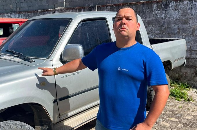 Repórter policial ajuda a localizar Hilux furtada e veículo é recuperado pela Oplit em Maceió