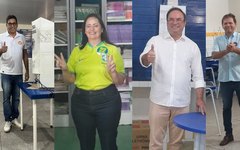 Candidatos à Prefeitura de Arapiraca votaram pela manhã