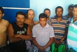 Operação no Sertão alagoano resulta na prisão de oito pessoas