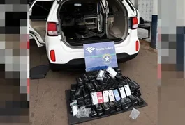Receita apreende R$ 1,4 milhão em iPhones em fundo falso de carro