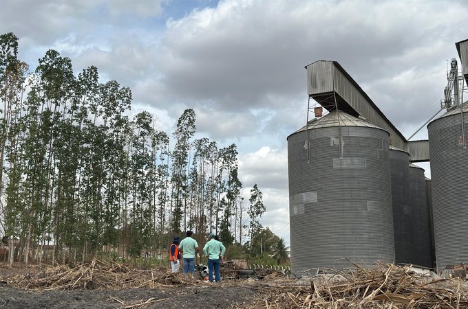 Fiscalização dá prazo para regularização de disposição de resíduos sólidos em fábrica de Igreja Nova