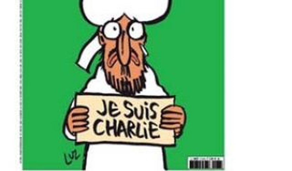 Capa do novo 'Charlie Hebdo' terá Maomé com placa 'Eu sou Charlie'