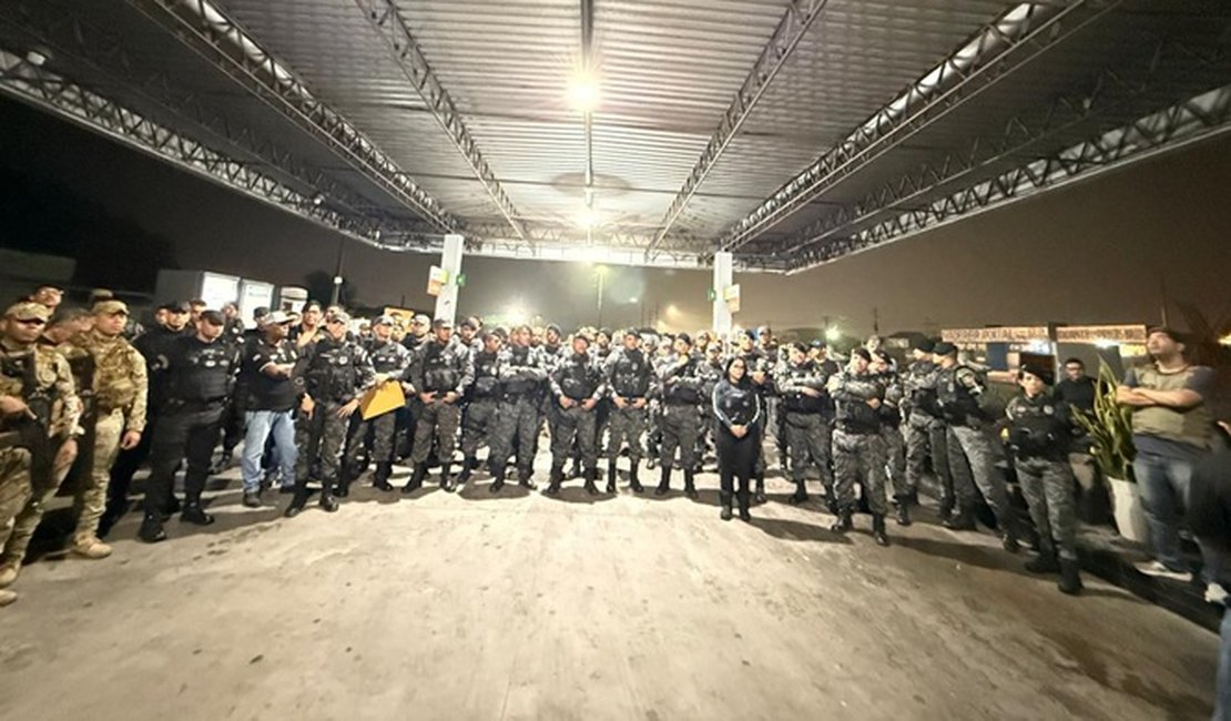 SSP coordena Operação Tolerância Zero contra facções criminosas em São Miguel dos Campos