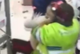 Assaltantes invadem loja de roupas e agridem mulher grávida na Argentina