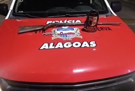 Após denúncia, polícia localiza arma na zona rural de Arapiraca