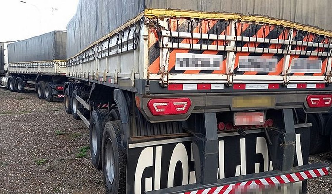 Carga avaliada em mais de R$ 120 mil é retida no interior de Alagoas