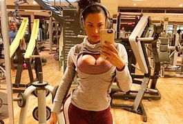 Foto de ‘comissão de frente’ de Gracyanne Barbosa atinge mais de 20 mil curtidas no Instagram