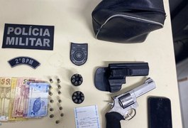 Polícia prende dois homens com drogas, armas e dinheiro em União dos Palmares