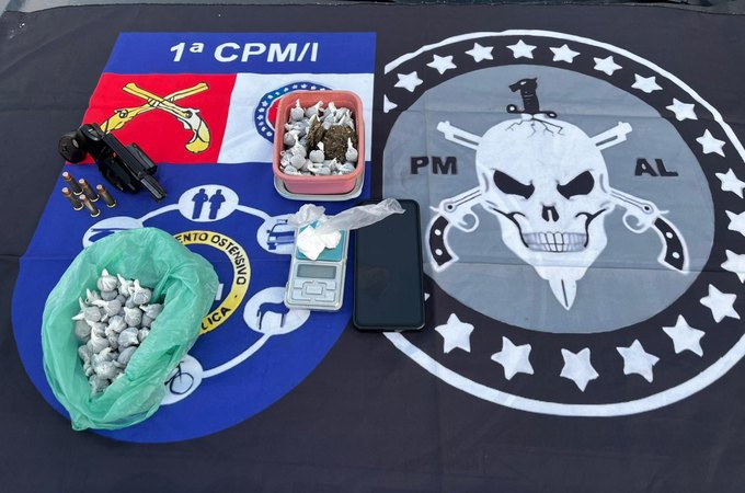 Ações da PM em Maceió e no interior combatem tráfico, furto e crimes ambientais