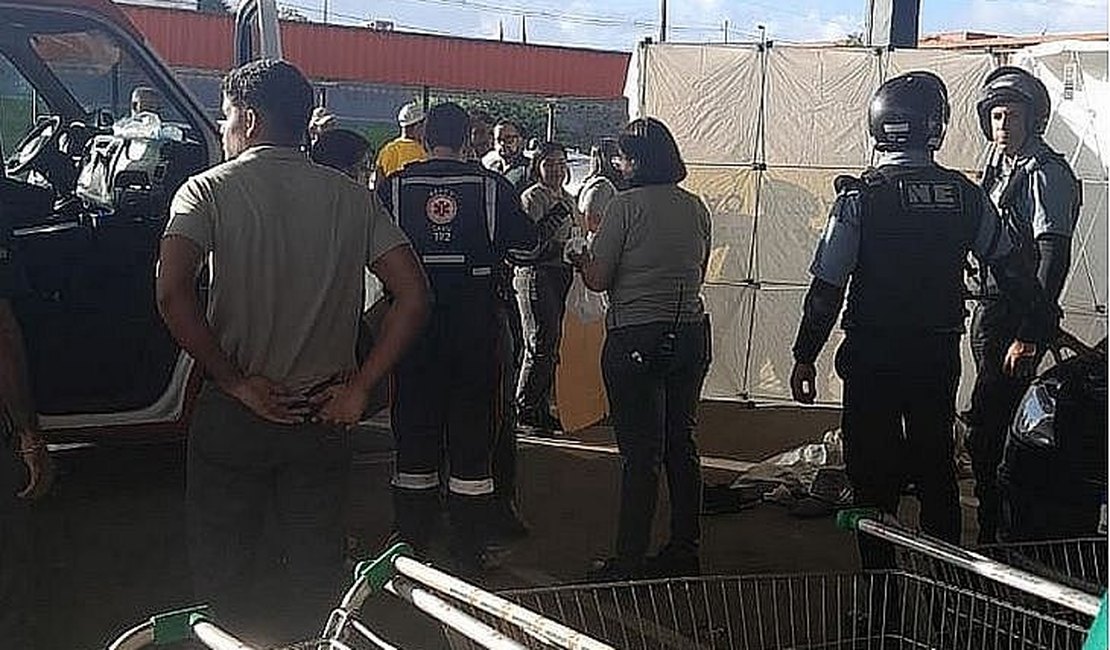 Polícia prende suspeito de assassinar mototaxista em estacionamento de supermercado