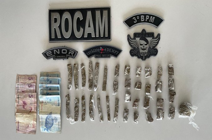 Homem de 26 anos é preso por tráfico de drogas no Centro de Arapiraca