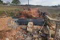 VÍDEO: Ponte na estrada que dá acesso à Baixa do Capim, na Serra dos Ferreiras, é destruída pela água