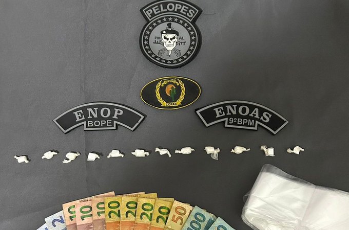 Mulher é presa por tráfico de drogas em Delmiro Gouveia