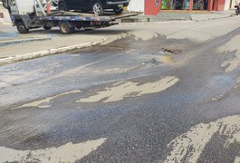 Vídeos. Vazamentos e falta de água preocupa moradores de bairros, em Arapiraca