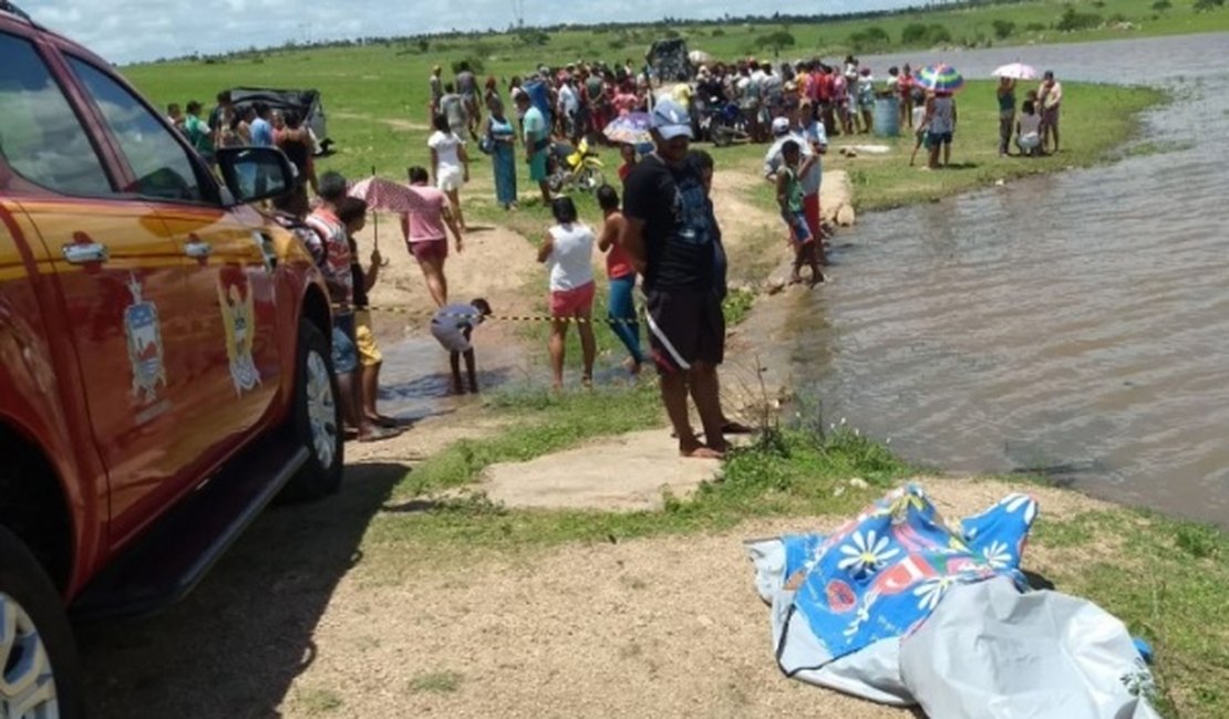 Bombeiros resgatam corpo de jovem que se afogou em barragem no município de São José da Tapera