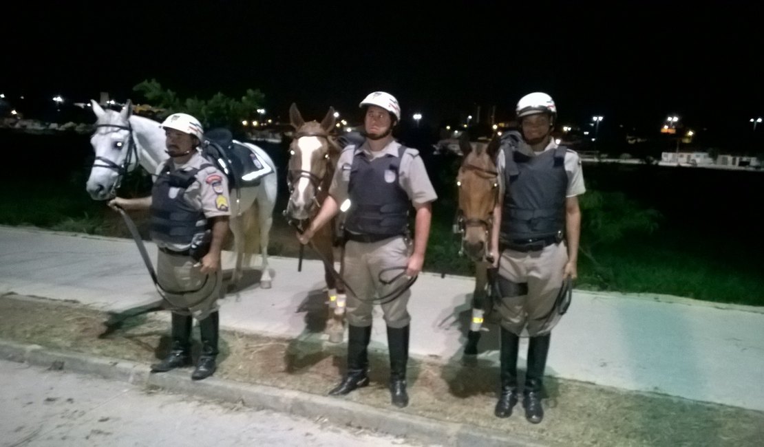 Policiamento Montado inicia seus trabalhos em Arapiraca&#8207;