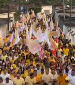 Caminhada histórica em Junqueiro consagra a campanha de Leandro Silva