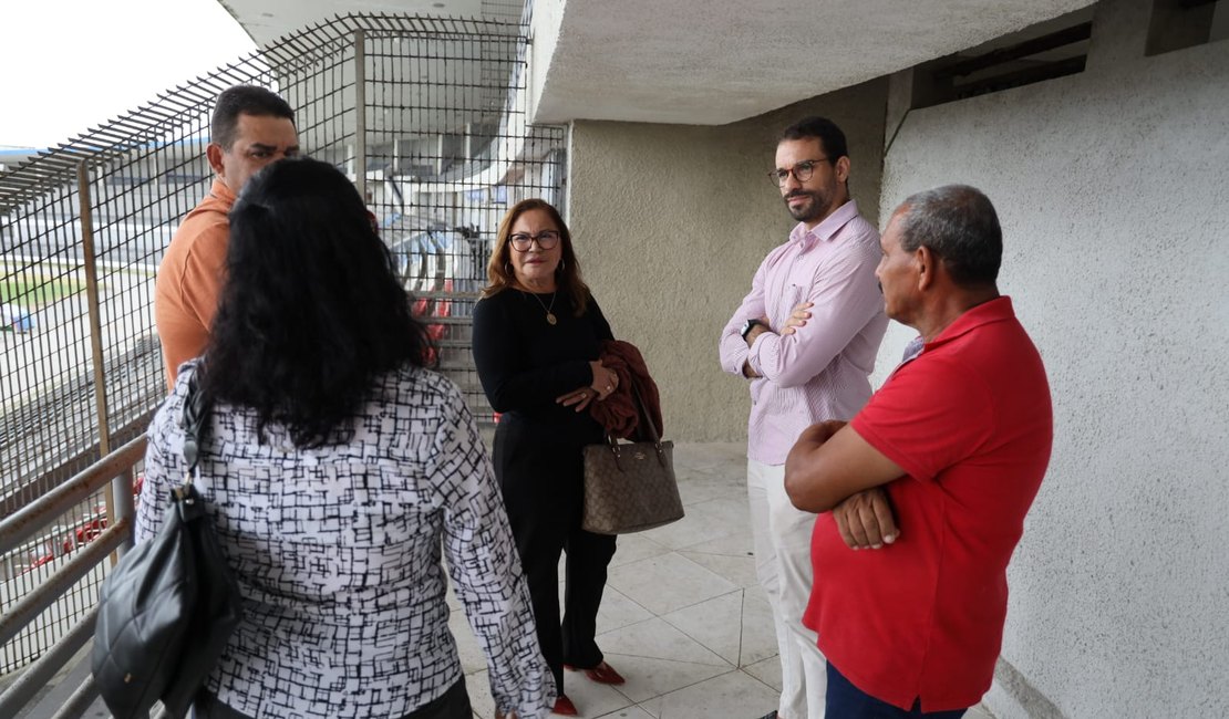 Acessibilidade leva Ministério Público à inspeção no estádio do Trapichão