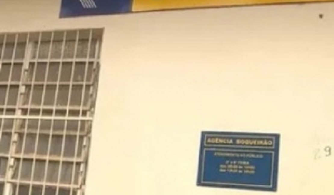 Por telefone, criminosos tentam assaltar agência dos Correios, em Alagoas