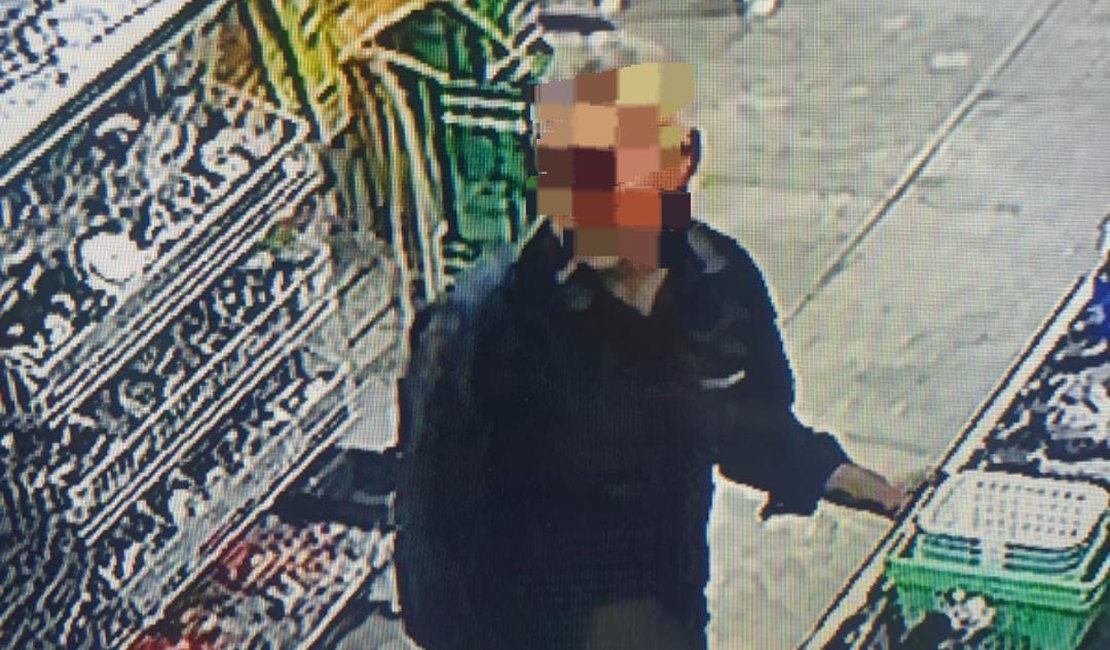 VÍDEO: Homem finge ser cliente e furta serra mármore sorrateiramente em loja de Girau do Ponciano