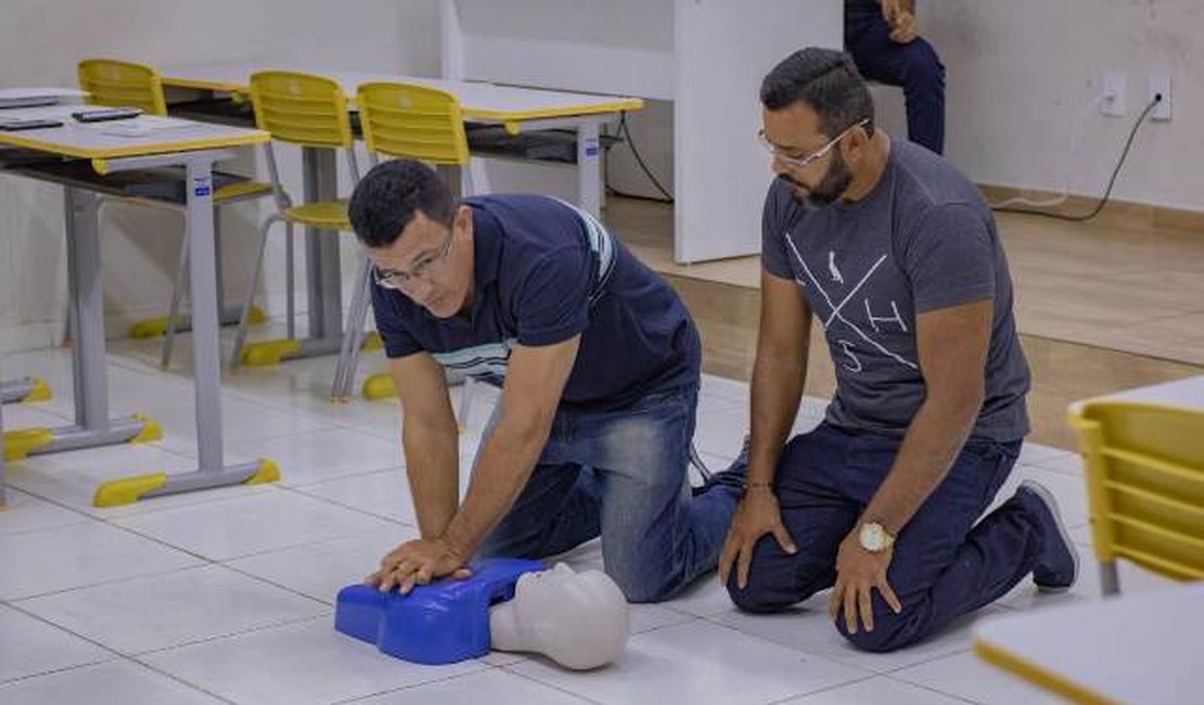 Saúde de Girau do Ponciano capacita motoristas para atendimento pré-hospitalar