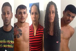 Operação 'Escadinha' prende cinco assaltantes em Maceió