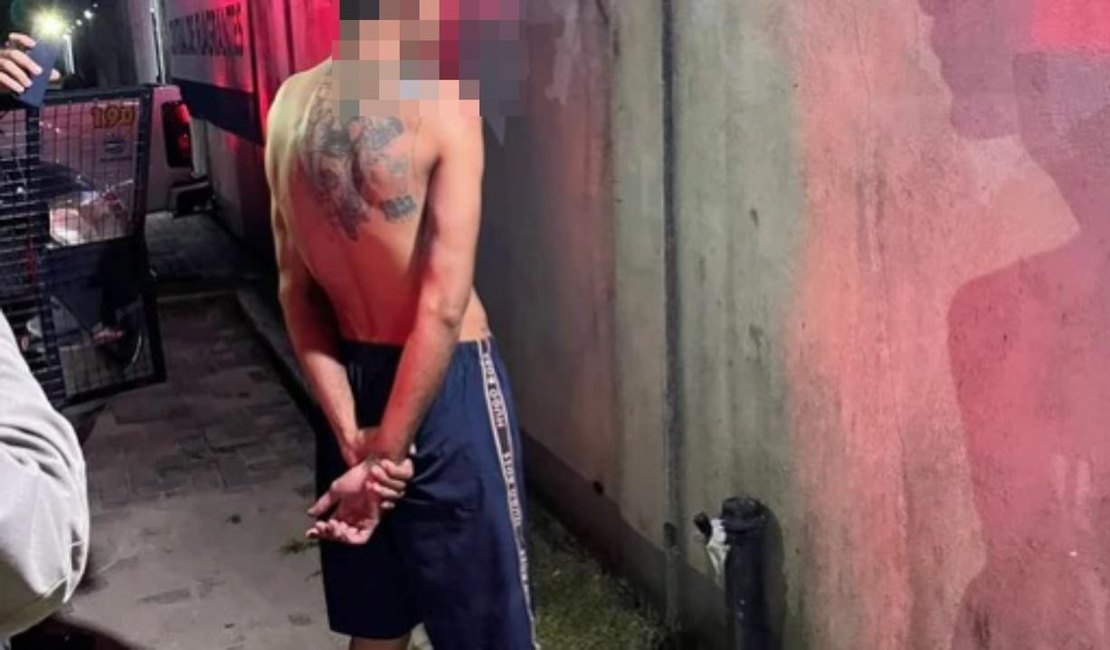 5ª Companhia prende homem acusado de furto em loja de material de construção