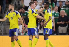 Suécia goleia Tunísia e assume liderança do Grupo G da Copa do Mundo