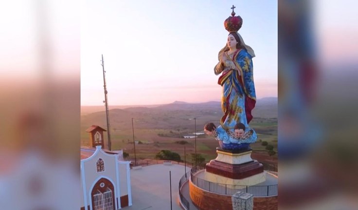 Prefeitura de Feira Grande entrega primeira etapa do Bosque do Cruzeiro e imagem de Nossa Senhora Imaculada Conceição