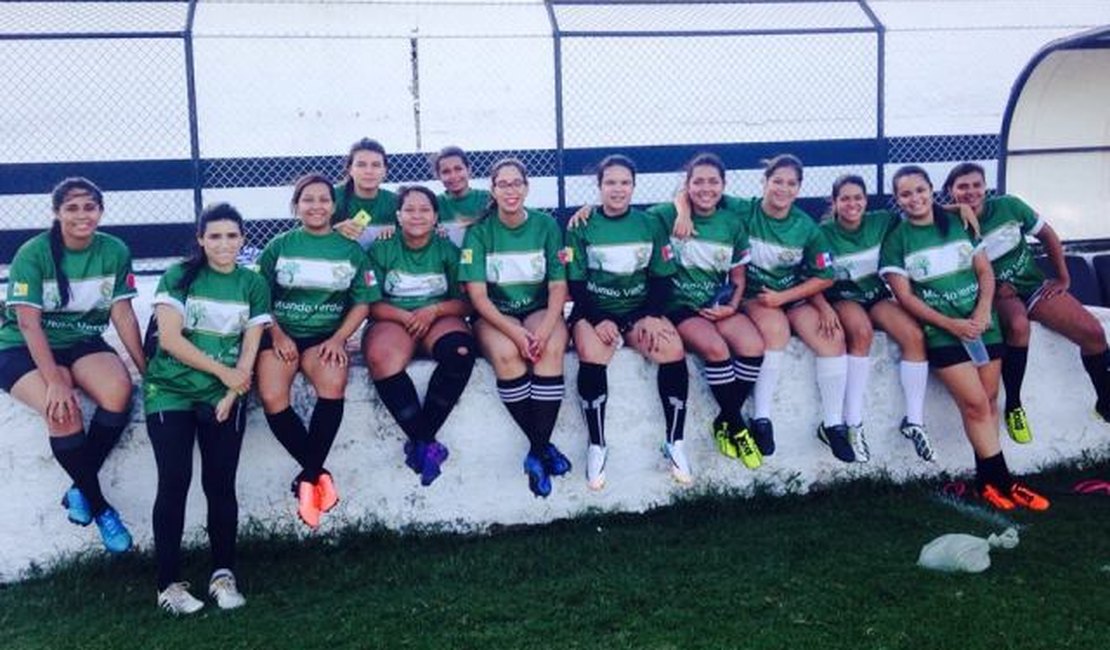 Meninas do Asa Arapiraca Rugby vencem amistoso no Estádio Municipal