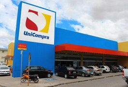 Menores assaltam supermercado Unicompra em Arapiraca