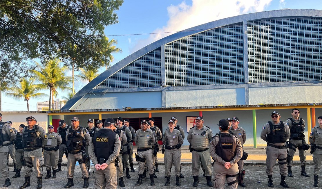 PM mobiliza mais de 250 policiais para garantir a segurança durante as provas do Enem 2024