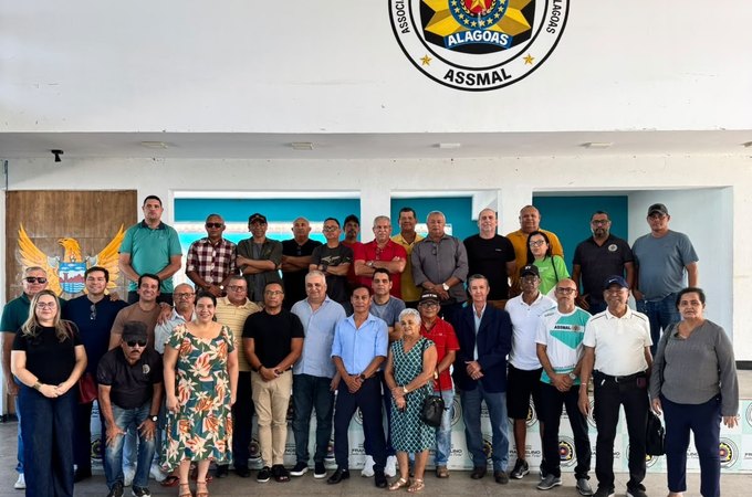 Pré-candidato ao Senado, Alfredo Gaspar reforça compromisso com forças policiais e segurança pública em reunião com representantes de associações militares