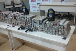 Operação apreende mais de 100 quilos de drogas em Maceió